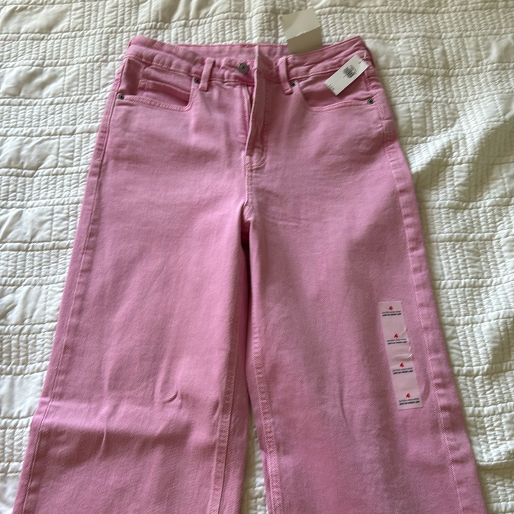 NWT old navy pink denim